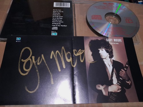 Gary moore autograph run - gary, cd