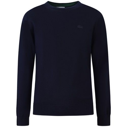 Lacoste maglione blu - blu, con