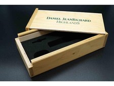 DANIEL JEAN RICHARD scatola per orologio in legno per modello Highlands. NUOVA!