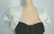 Giacca bolero mantello bianco