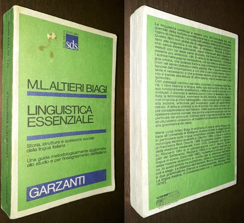Linguistica essenziale l - essenziale,, m.l