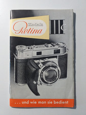 Kodak RETINA III C manuale di