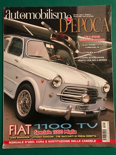 Automobilismo epoca maggio - automobilismo, d’epoca