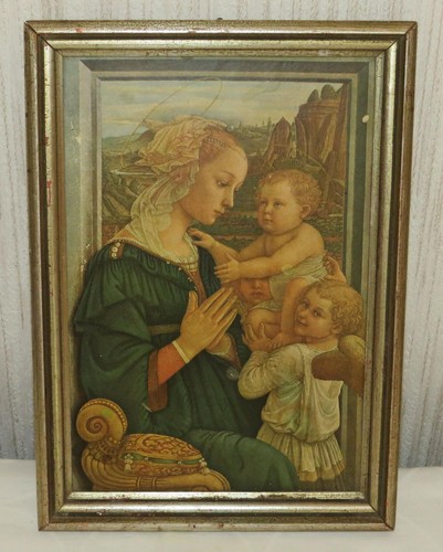 Vecchio quadro incorniciato