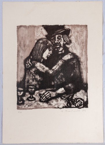 Ernst leonhardt litografia - leonhardt:,