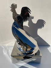 Fumaiolo,Girevole comignolo Gallo Inox con Galletto