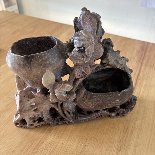 Antique chinese soapstone hand - antique,
