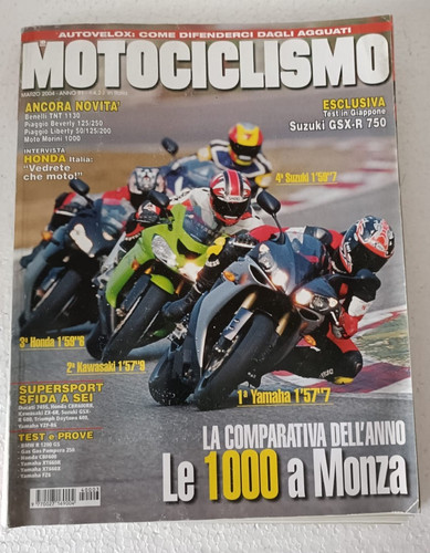 Motociclismo 2004 suzuki - motociclismo,