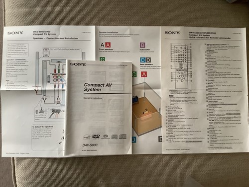 Sony manuale uso - manuale, d'uso