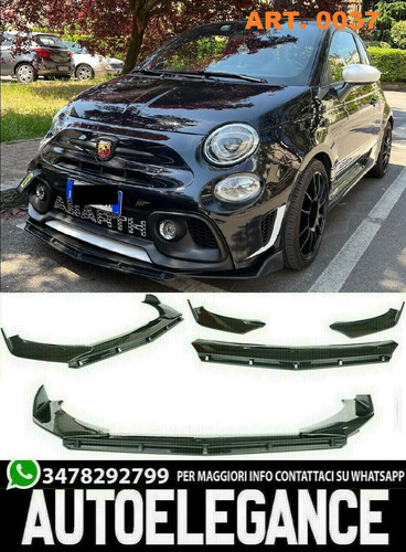 0037 front lip adatto per - front, fiat