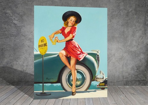 Gil elvgren parking auto - gil, no