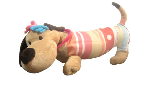 Peluche cane cucciolo bassotto - peluche, cane/cucciolo
