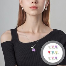  18 ciondoli a forma di fiore: ciondoli a forma di campana floreale per