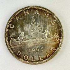 Canada 1965 moneta argento 1