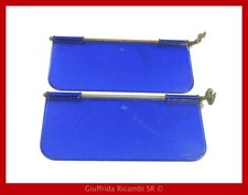 2x Aletta Parasole Fiat Lancia Alfa romeo Fuori Serie Ricambi Auto D Epoca Usati