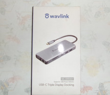 Wavlink USB-C Triple Display Docking supporta USB Power Delivery WL-UMD501 Win11