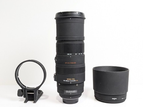 Sigma 150 500mm 6 - sigma, f/5-6.3