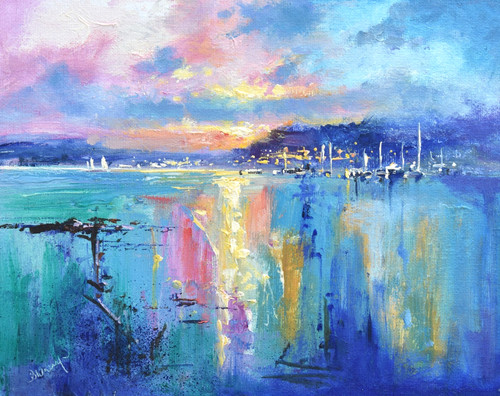 Favoloso dipinto olio - dipinto,