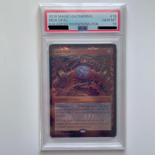 Psa10 mtg mox opal kaladesh - mtg,