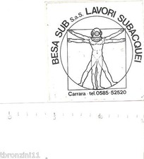 ADESIVO ANNI '70/'80 - BESA SUB      - VEDI FOTO