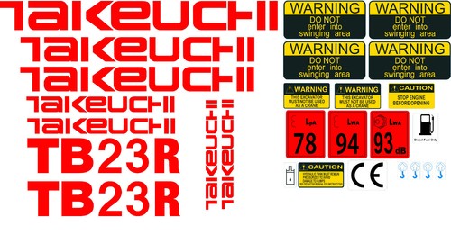 Takeuchi tb23r mini - mini, escavatore
