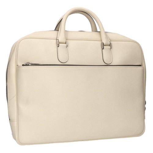 Valextra leather briefcase - valextra,