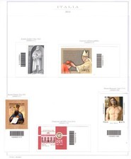 2014 Repubblica Italiana Codici a Barre Completo Vintage 59 Valori + 1 Foglio (Vini) su 