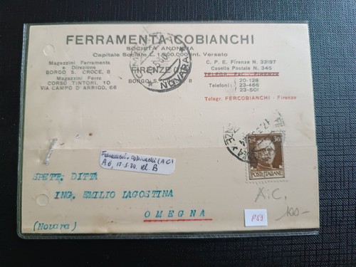 Regno perfin 1930 - perfin, ferramenta