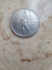 moneta 50 lire 1978 Italia