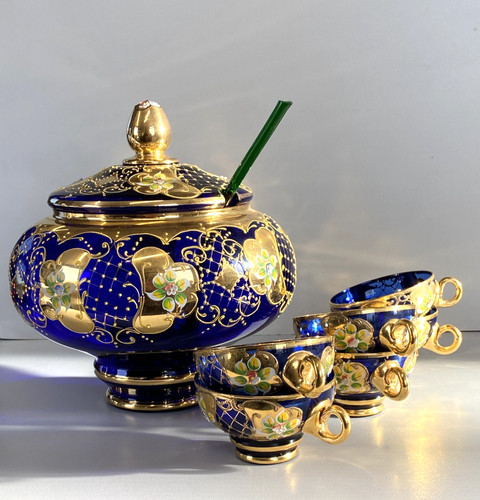 Vintage set liquore punch - liquore,