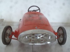 GIORDANI AUTO/MACCHINA A PEDALI MOD.MASERATI -LATTA- ANNO 1963-VERNICE ORIGINALE