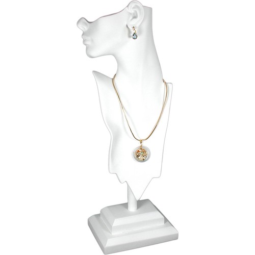 Manichino bianco collana busto