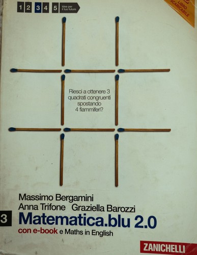Libro matematica blu 2 - matematica, .blu