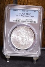 1891-CC Morgan Dollar VAM-3