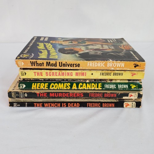 Fredric brown vintage pulp - fredric,