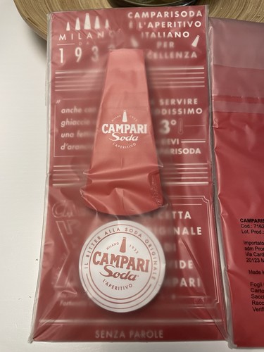 Campari soda gadget - post, it