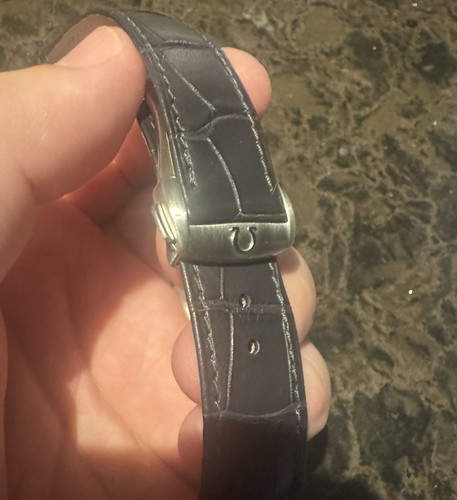 Cinturino vera pelle omega - pelle,
