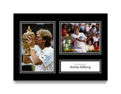 Stefan edberg firmato foto - stefan,