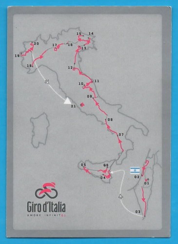 Figurina giro italia amore - figurina,