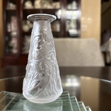 Vaso bocciolo sirena Lalique