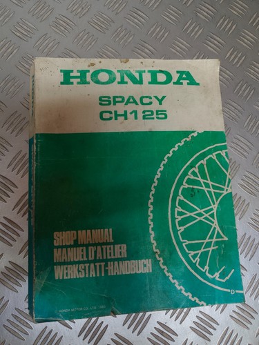 Honda spacy ch125 manuale - spacy,