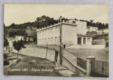 cartolina avellino luogosano edificio scolastico anni 50/60 formato grande