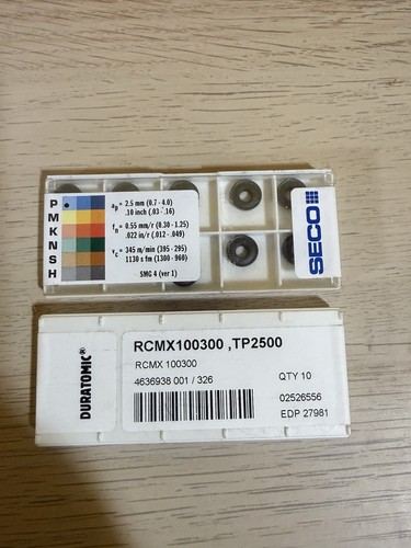 Seco rcmx 100300 tp2500 - seco,