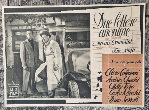 Due lettere anonime clara - anonime,