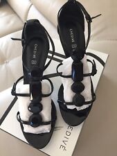 Chedive’ sandalo decollete’ nero Lucido  Tg. 40