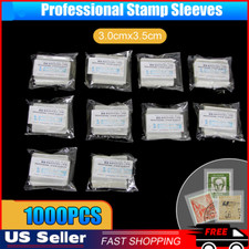 Lot 1000 Pcs Stamp Sleeves