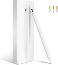Penna per iPad 2018-2025 con Ricarica Rapida e Palm Rejection​