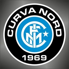 Adesivo inter curva nord ultras sticker decal aufkleber autocollant pegatina