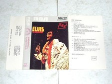 Elvis Presley ‎– Pop Revival Cassette Compilation Italy 1975 VG+/VG+