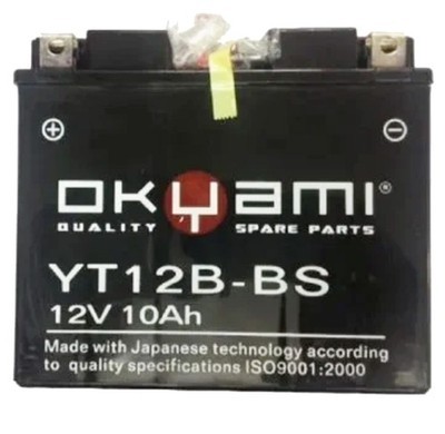 Yt12b batteria okyami - yt12b-bs,